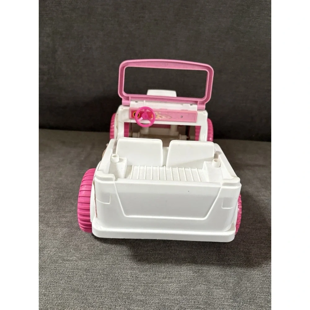Genuine 1987‎ MATTEL ARCO Barbie White Jeep **READ